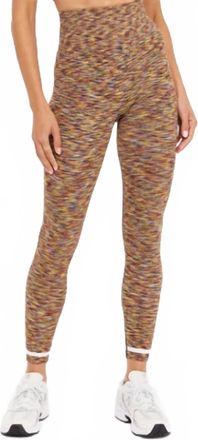 The Upside Seamless Midi Pants In Dark Chocolate