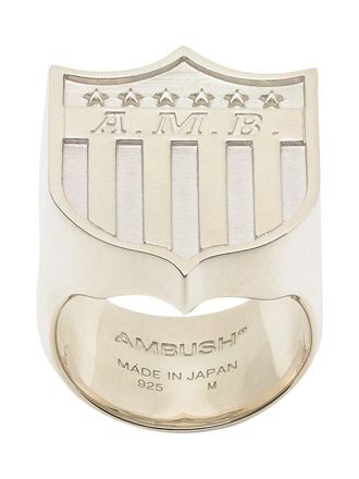 完売間近 Ambush スターリングシルバー＆オニキスクラス リング オーパス】スターリングエクスキューション 指輪 シルバー925