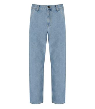 Carhartt Work in Progress Light Blue Single Knee Jeans