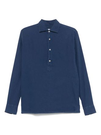 Alessandro Gherardi Overhemd met lange mouwen - Blauw