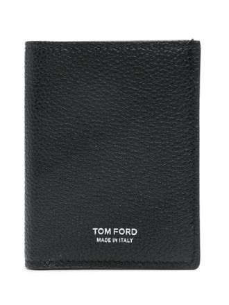 Tom Ford Portacarte con stampa - Nero