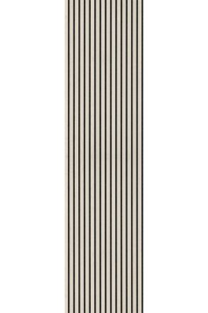 Novel Akustikpaneel, Wei&szlig;, Kunststoff, Holzwerkstoff, 60x250x2.1 cm, Fsc, Tapeten & Wandverkleidungen, Akustikpaneele