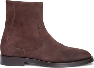 Brunello Cucinelli suede chelsea boots - Brown