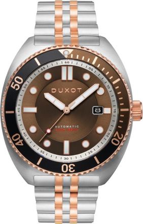 Duxot Tortuga Automatic Brown Dial Mens Watch DX-2026-55