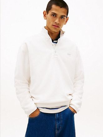 Tommy Hilfiger Back Logo Relaxed Polar Fleece Sweatshirt