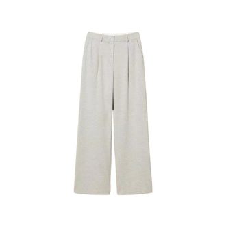 Twinset Wide Trousers, female, Gray, Size: XS Wide Trousers