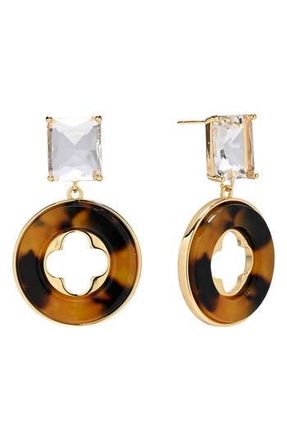 Eye Candy Los Angeles Lorenza Statement Earrings in Gold at Nordstrom Rack