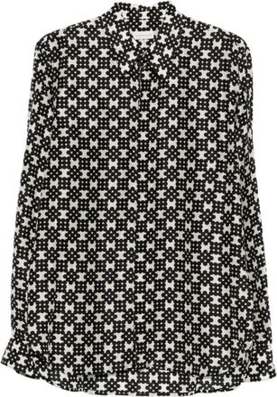 Dries Van Noten Shirt - Heren - Casual Overhemden - Zwart - L - Overhemden