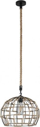 Fabrilamp Colgante Yute 1xe27 Cuerda 35d - Negro