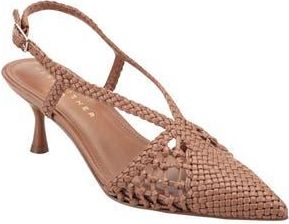 Marc Fisher Reagan Slingback Pump in Medium Natural at Nordstrom Rack, Size 7