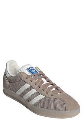 adidas Gazelle Indoor Pro Sneaker in Chalky Brown/white/vapour Grey at Nordstrom Rack, Size 12