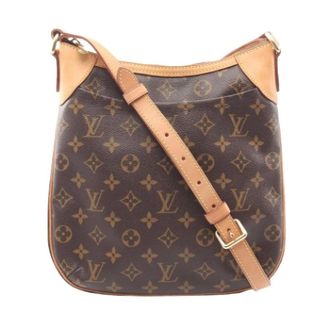 Louis Vuitton Pre-owned Cross Body Bags, female, Brown, Size: ONE SIZE Pre-owned Odeon PM Monogram Shoulder Bag
