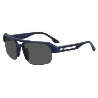 HUGO BOSS 1908/S PJP (Ir) Sunglasses - male - Boss - Sunglasses - Blue - 64 MM - Accessories