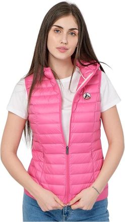 Jott Vest Ps 23Wdow 03-457 - Dames - Bodywarmers - Roze - M - Leer - Jassen