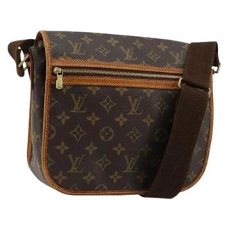 Louis Vuitton Pre-owned Cross Body Bags, female, Brown, Size: ONE SIZE Pre-owned Vintage Monogram Shoulder Bag