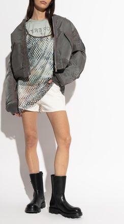 Diesel Transparent Dress KASY-UTLT, Womens, Green