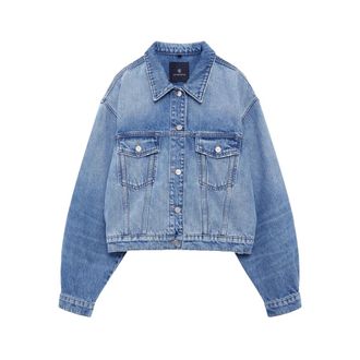 Anine Bing Denim Shirts, female, Blue, Size: XS Denim Shirt