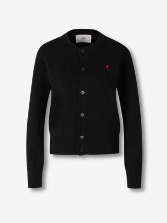 Ami Wool Knit Cardigan