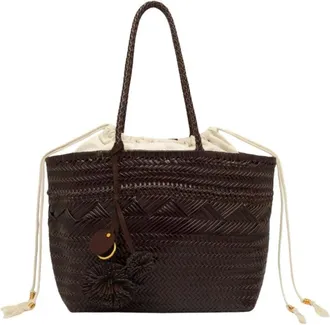 Gianni Chiarini Tassen, Dames, Bruin, ONE Size, Leer, Paloma Bucket Bag