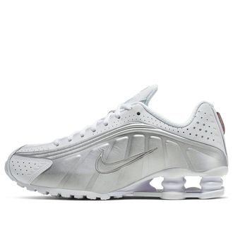 Nike (WMNS) Nike Shox R4 White Metallic AR3565-101