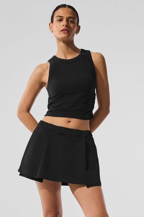 Alo | Sway Bra Tank Top in Black, Size: Medium