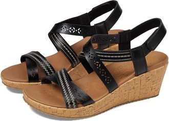 Skechers Beverlee - Delicate Glow Womens Shoes Black : 5.5 B - Medium, Synthetic