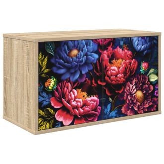 vidaXL Mueble De Tv Montado En La Pared Kiel 69 X 33 X 40 Cm Vidaxl