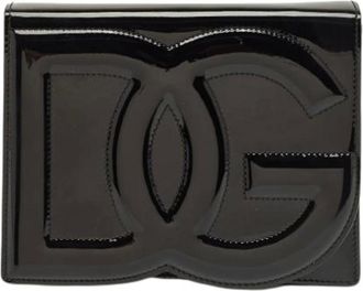 Dolce & Gabbana Pre-owned Clutches, female, Black, Size: ONE SIZE Pre-owned Leather Clutch