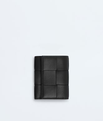 Bottega Veneta Portafoglio Cassette Tri-fold Con Zip - Bottega Veneta