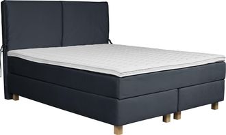 HOME AFFAIRE Boxspringbett »Nele« inkl. Topper im schlichtem Design