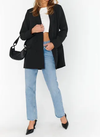 Show me your Mumu Best Blazer In Black
