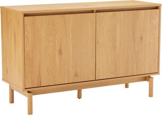 Happy Garden Aparador De Madera Natural De 160cm Con 2 Puertas Sarah