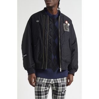 Undercover Blouson Jacket in Black at Nordstrom, Size 3