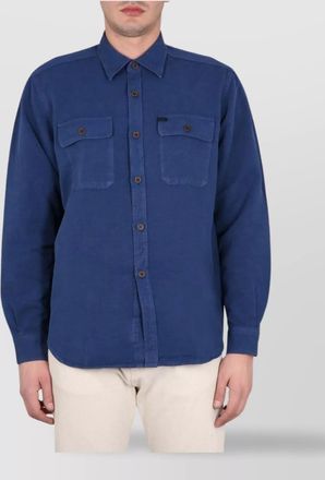 Fay shirt with button-down collar and chest pockets