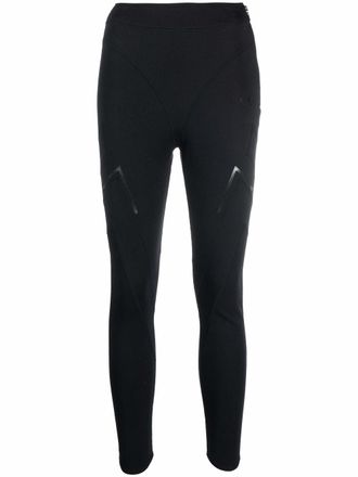 adidas Legging met logoprint - Zwart