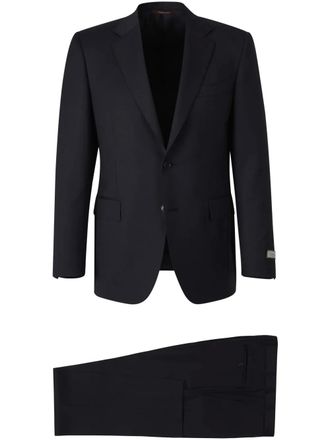 Canali wool suit - Blue