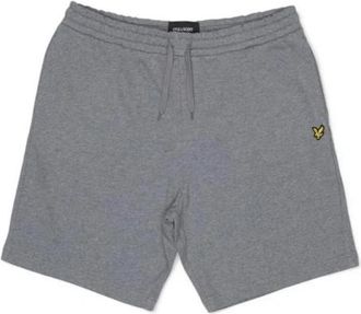 Lyle & Scott Casual Katoenen Short - Heren - Korte Broeken - Grijs - 2XL - Katoen - Korte Broeken
