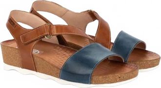 Pikolinos Womens Mahon Wedge Sandal In Sapphire