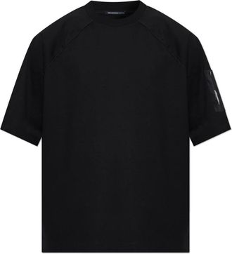 C.P. Company T-shirt met applicatie - Heren - T-shirts - Zwart - M - Katoen - Tops