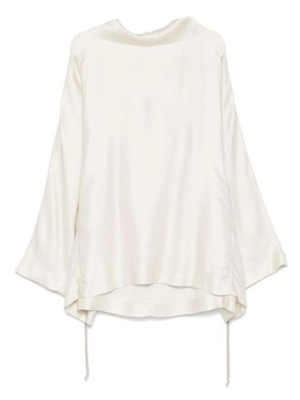 Rick Owens hooded tunic - Neutrals