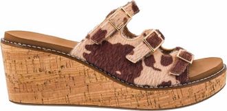 Corkys Footwear Womens Dont Mind Me Sandal In Tan Brown Cow