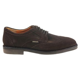 Mephisto Handgemaakte Veterschoen - Goodyear Constructie - Heren - Nette schoenen - Bruin - 45 EU - Su&egrave;de - Schoenen