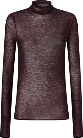 Pinko Coltruien - Dames - Coltruien - Rood - M - Truien & Vesten