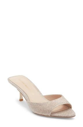 Stuart Weitzman Lexington Mule 50 in Poudre at Nordstrom, Size 8.5