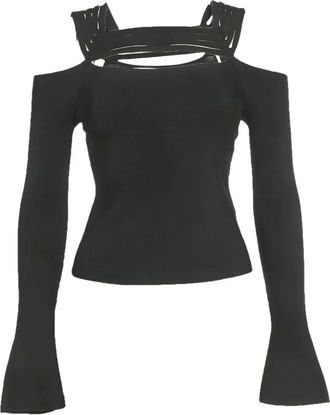 SIMKHAI Top con dettaglio cut-out - Nero