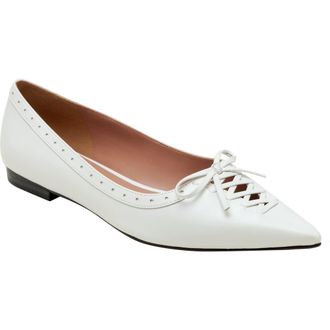 Linea Paolo Noella Flat in Eggshell at Nordstrom Rack, Size 7.5