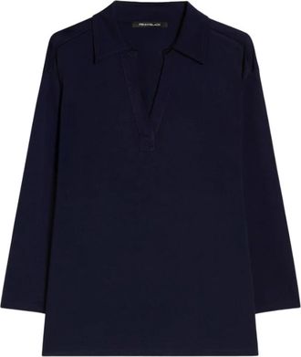 Pennyblack Pbjvolante Polo - Dames - Polos - Blauw - M - Tops