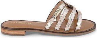 Les Tropeziennes Platte muiltjes in leer Hasturia