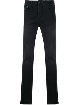 Ksubi Jeans slim a vita media Chitch - Nero
