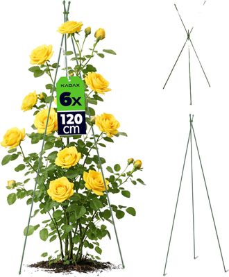 OEM Soporte Para Plantas, Construcci&oacute;n Duradera De Metal Y Pl&aacute;stico, Uso Vers&aacute;til Para Jardines E Invernaderos, Verde